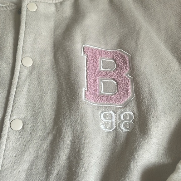 White varsity jacket - Picture 3 of 4